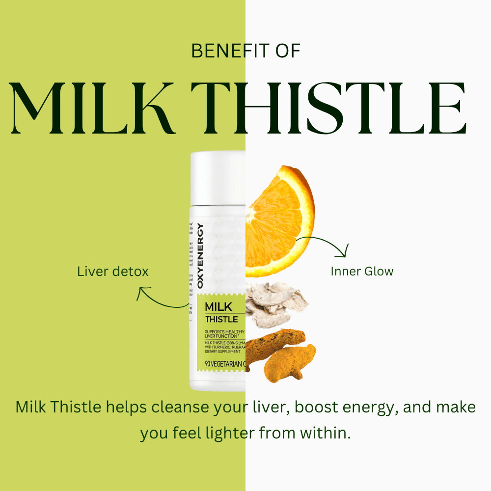 Detox Your Liver, Unlock Your Best Self With Nutrivo Labs™ Milk Thistle