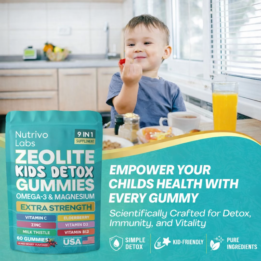 Nutrivo Labs Zeolite Kids Detox Gummies