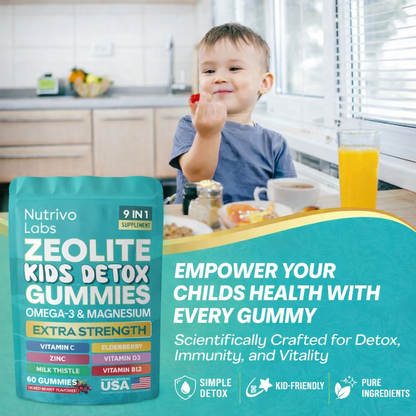 Nutrivo Labs Zeolite Kids Detox Gummies
