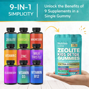 Nutrivo Labs Zeolite Kids Detox Gummies