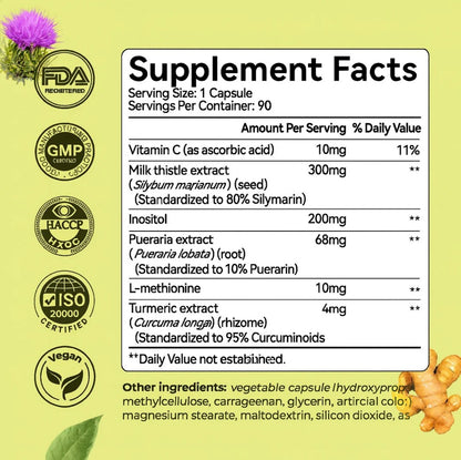 Detox Your Liver, Unlock Your Best Self With Nutrivo Labs™ Milk Thistle